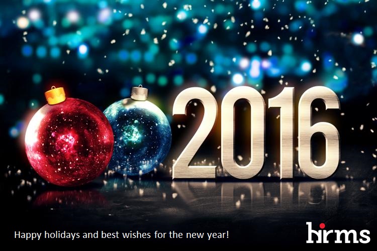 Happy Holiday wishes from the team at HRMS Solutions