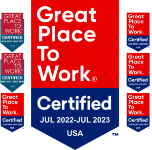 GPTW 7 Year Certification Collage