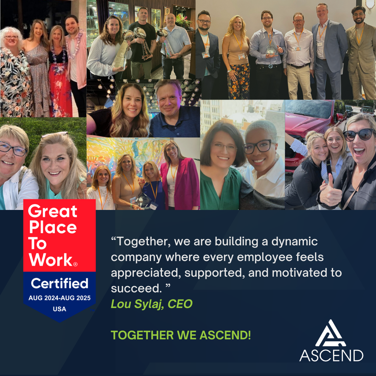 GPTW Recertification-Ascend Team 2024